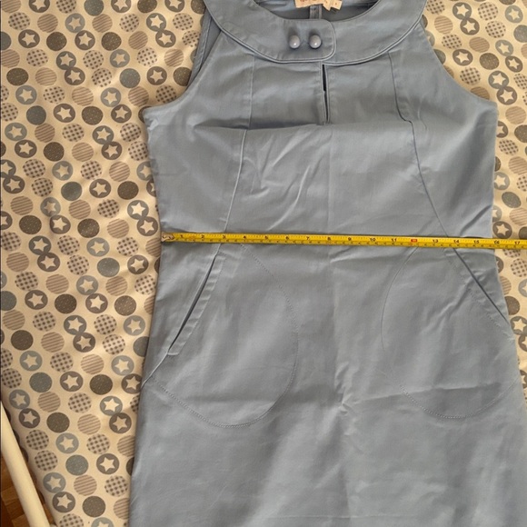 Tory Burch Gerritt Dress Light Blue Sleeveless size 6 US - Picture 7 of 9